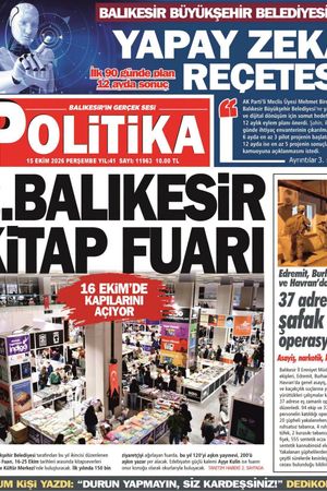 15 Ekim 2026