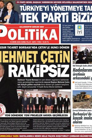16 Ekim 2026