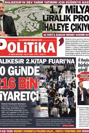 27 Ekim 2026