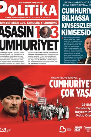 29 Ekim 2026