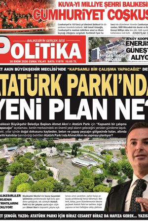 30 Ekim 2026
